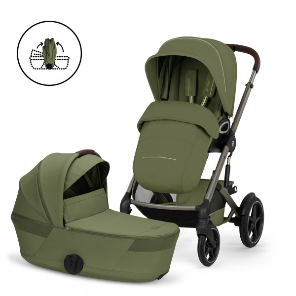CYBEX Gold Talos 2026 2in1 �sszecsukhat� m�zesel - Moss Green